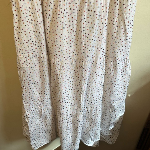 Vineyard Vines NWT MINI SAIL SMOCKED DRESS WHITE CAP XL Lined‎ Beach Preppy - Picture 3 of 7